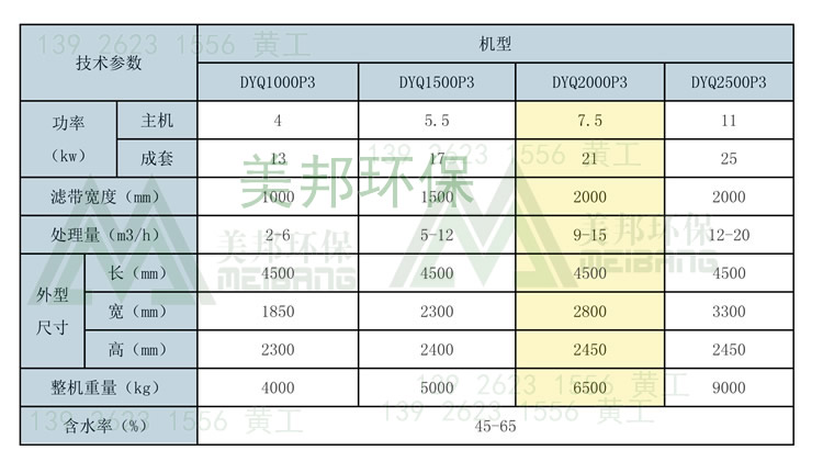 DYQ2000P3参数